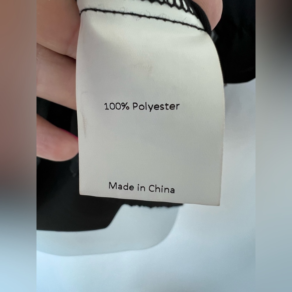 🆕 🖤 NWT ALLEGRA K Bow Tie Neck Ruffle Blouse | Charcoal Gray | Women’s Small - Picture 8 of 11